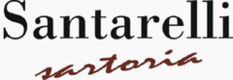 SANTARELLI SARTORIA Logo (USPTO, 13.04.2016)