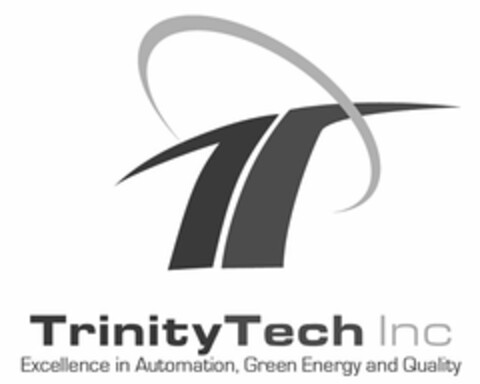 T TRINITY TECH INC EXCELLENCE IN AUTOMATION, GREEN ENERGY AND QUALITY Logo (USPTO, 05/17/2016)