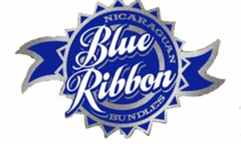 BLUE RIBBON NICARAGUAN BUNDLES Logo (USPTO, 08/17/2016)