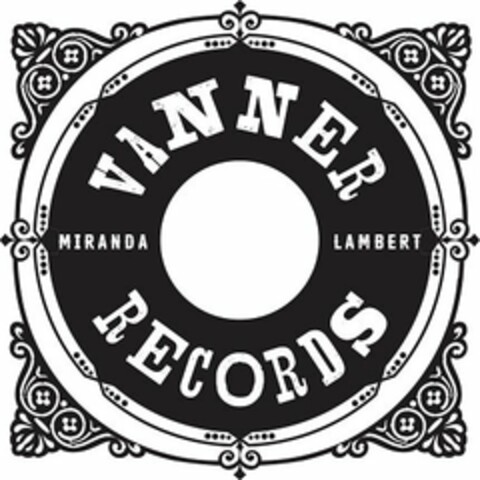 VANNER MIRANDA LAMBERT RECORDS Logo (USPTO, 15.09.2016)