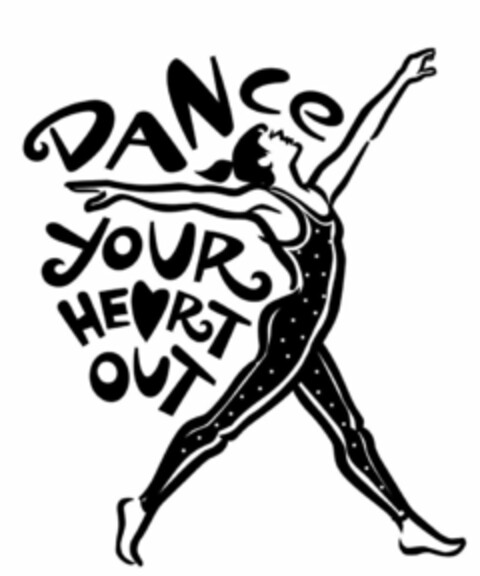 DANCE YOUR HEART OUT Logo (USPTO, 12/30/2016)