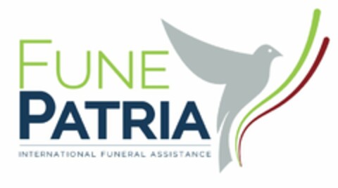 FUNE PATRIA INTERNATIONAL FUNERAL ASSISTANCE Logo (USPTO, 24.03.2017)