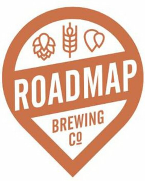 ROADMAP BREWING CO Logo (USPTO, 10/04/2017)