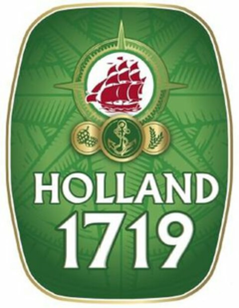 HOLLAND 1719 Logo (USPTO, 24.10.2017)