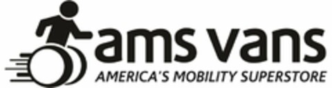 AMS VANS AMERICA'S MOBILITY SUPERSTORE Logo (USPTO, 06.12.2017)