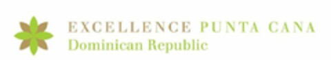 EXCELLENCE PUNTA CANA DOMINICAN REPUBLIC Logo (USPTO, 28.03.2018)