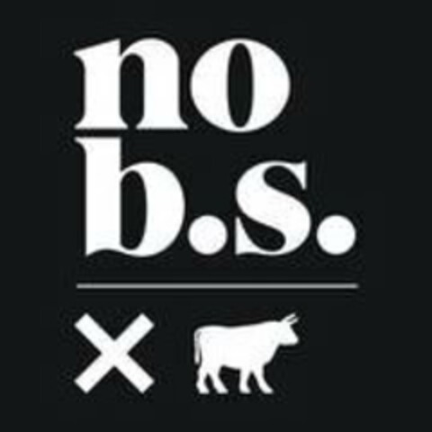NO B.S. X Logo (USPTO, 23.05.2018)
