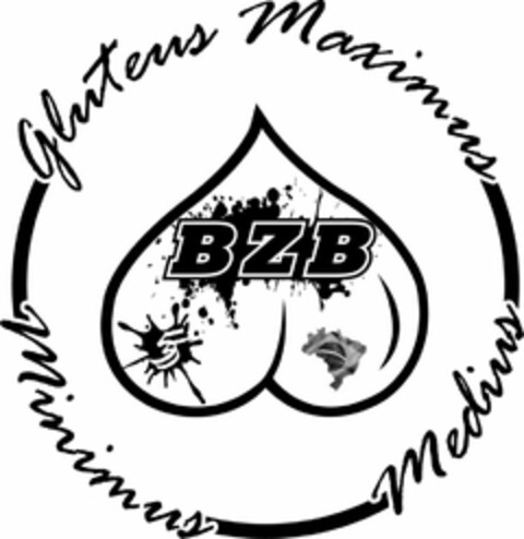 BZB 55 GLUTEUS MAXIMUS MEDIUS MINIMUS Logo (USPTO, 12.07.2018)