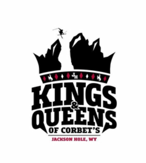 JH KINGS & QUEENS OF CORBET'S JACKSON HOLE, WY Logo (USPTO, 07/17/2018)