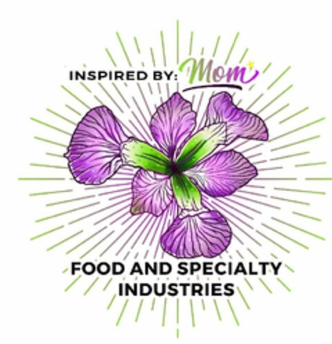 INSPIRED: BY MOM FOOD AND SPECIALTY INDUSTRIES Logo (USPTO, 10.10.2018)