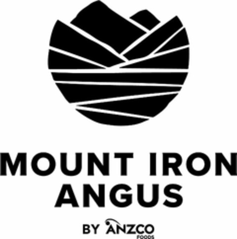 MOUNT IRON ANGUS BY ANZCO FOODS Logo (USPTO, 11/09/2018)