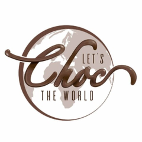 LET'S CHOC THE WORLD Logo (USPTO, 06.06.2019)