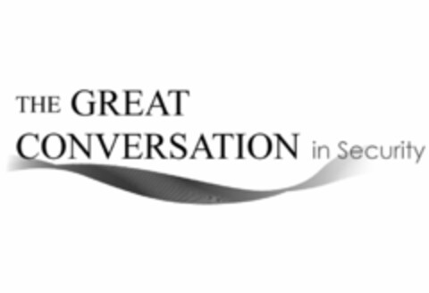 THE GREAT CONVERSATION IN SECURITY Logo (USPTO, 06/12/2019)