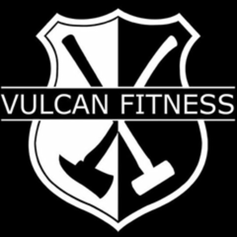 VULCAN FITNESS Logo (USPTO, 08.07.2019)