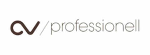 CV / PROFESSIONELL Logo (USPTO, 20.09.2019)