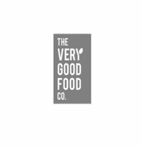 THE VERY GOOD FOOD CO. Logo (USPTO, 10/30/2019)