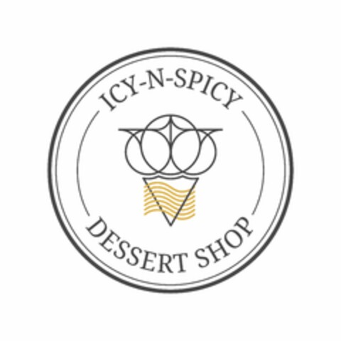 ICY- N- SPICY DESSERT SHOP Logo (USPTO, 06/22/2020)