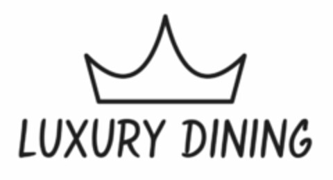 LUXURY DINING Logo (USPTO, 21.07.2020)