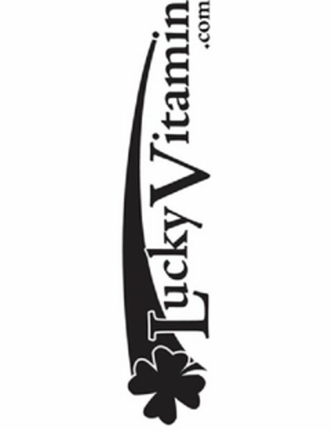 LUCKYVITAMIN.COM Logo (USPTO, 18.02.2009)