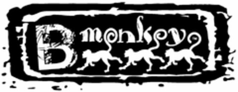 B MONKEY Logo (USPTO, 14.09.2009)