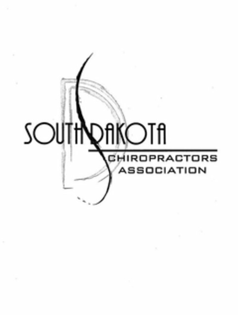 SD SOUTH DAKOTA CHIROPRATORS ASSOCIATION Logo (USPTO, 10/16/2009)