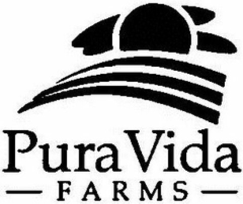 PURA VIDA FARMS Logo (USPTO, 21.10.2009)