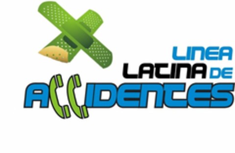 LINEA LATINA DE ACCIDENTES Logo (USPTO, 06/22/2010)