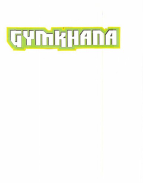 GYMKHANA Logo (USPTO, 20.01.2011)