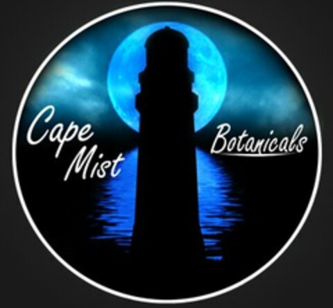 CAPE MIST BOTANICALS Logo (USPTO, 08.03.2011)