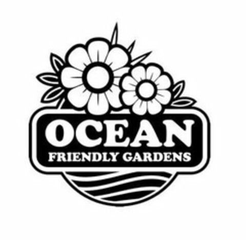 OCEAN FRIENDLY GARDENS Logo (USPTO, 28.06.2011)