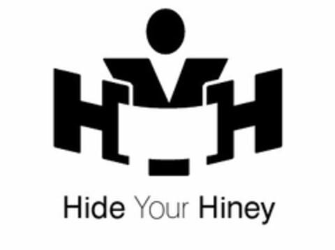 HYH HIDE YOUR HINEY Logo (USPTO, 08/10/2011)