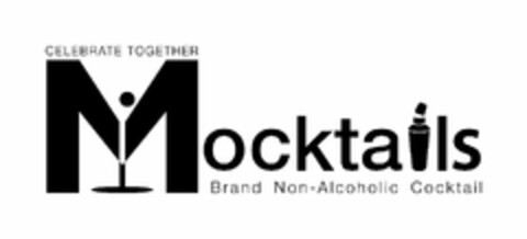 CELEBRATE TOGETHER MOCKTAILS BRAND NON-ALCOHOLIC COCKTAIL Logo (USPTO, 18.11.2011)