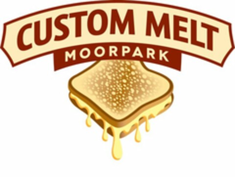 CUSTOM MELT MOORPARK Logo (USPTO, 24.04.2012)