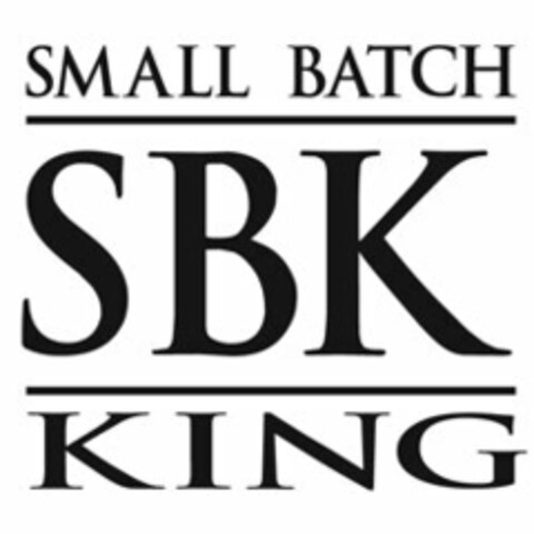 SMALL BATCH KING SBK Logo (USPTO, 23.05.2012)