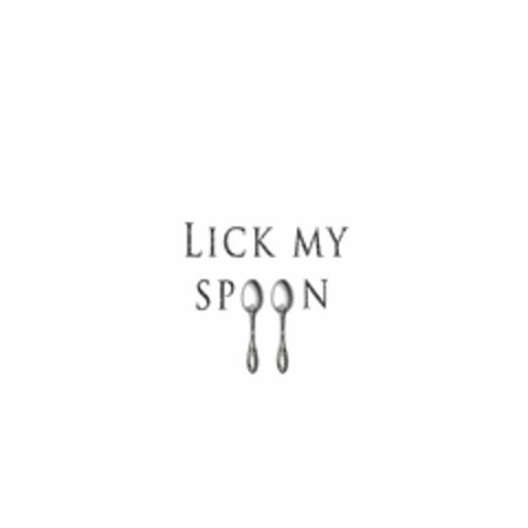 LICK MY SPOON Logo (USPTO, 05/26/2013)