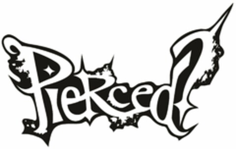 PIERCED? Logo (USPTO, 16.10.2013)