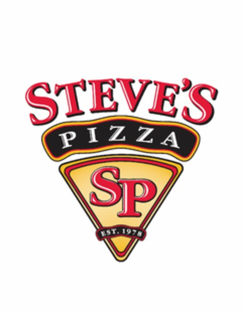 STEVE'S PIZZA SP EST. 1978 Logo (USPTO, 04/08/2014)