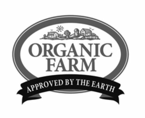 ORGANIC FARM APPROVED BY THE EARTH Logo (USPTO, 04/29/2014)