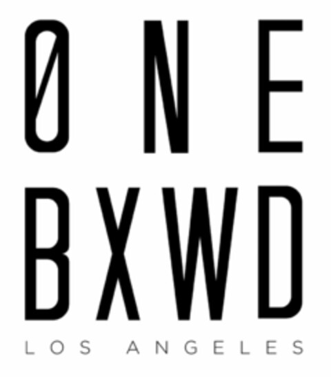 ONE BXWD LOS ANGELES Logo (USPTO, 02.10.2014)