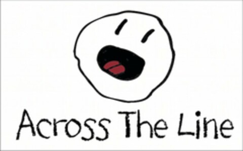 ACROSS THE LINE Logo (USPTO, 10/28/2014)