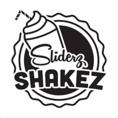 SLIDERZ SHAKEZ Logo (USPTO, 18.02.2016)