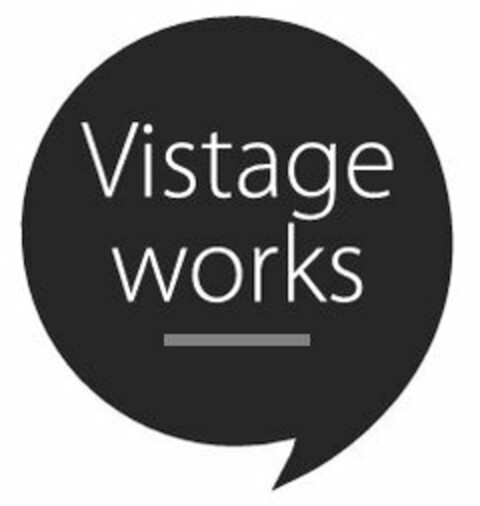 VISTAGE WORKS Logo (USPTO, 05.04.2016)