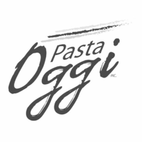 PASTA OGGI INC. Logo (USPTO, 18.08.2016)