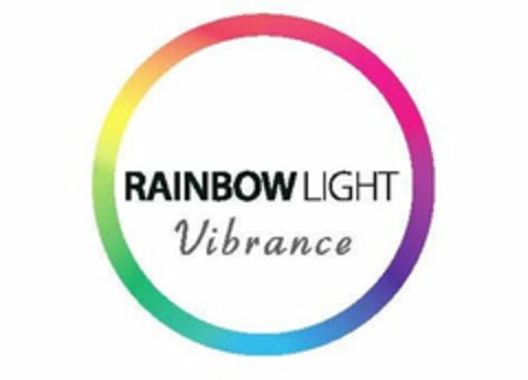 RAINBOW LIGHT VIBRANCE Logo (USPTO, 19.08.2016)