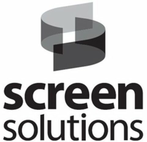 S SCREEN SOLUTIONS Logo (USPTO, 08/23/2016)