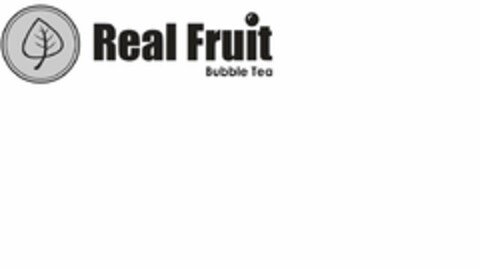 REAL FRUIT BUBBLE TEA Logo (USPTO, 28.10.2016)