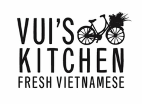 VUI'S KITCHEN FRESH VIETNAMESE Logo (USPTO, 11/28/2016)