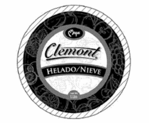 MAQUE CLEMONT HELADO/NIEVE Logo (USPTO, 12/28/2016)