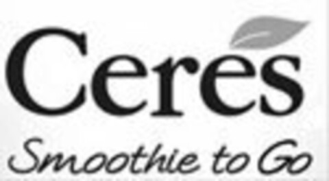 CERES SMOOTHIE TO GO Logo (USPTO, 24.04.2017)