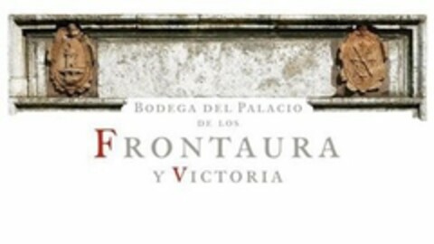 BODEGA DEL PALACIO DE LOS FRONTAURA Y VICTORIA Logo (USPTO, 22.05.2017)